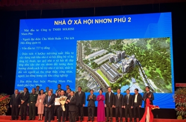 C BHI THAM DỰ LỄ CÔNG BỐ QUY HOẠCH TỈNH BÌNH ĐỊNH THỜI KÝ 2021 -2030, TẦM NHÌN ĐẾN 2050