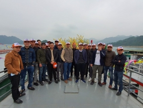 Cán bộ, nhân viên C BHI du xuân Canh Tý 2020